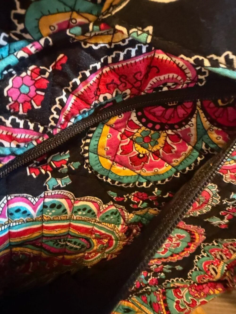 Vera Bradley Quilted Essential Backpack in Parisian Paisley